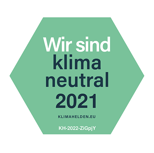 Siegel - Wir sind klimaneutral 2021